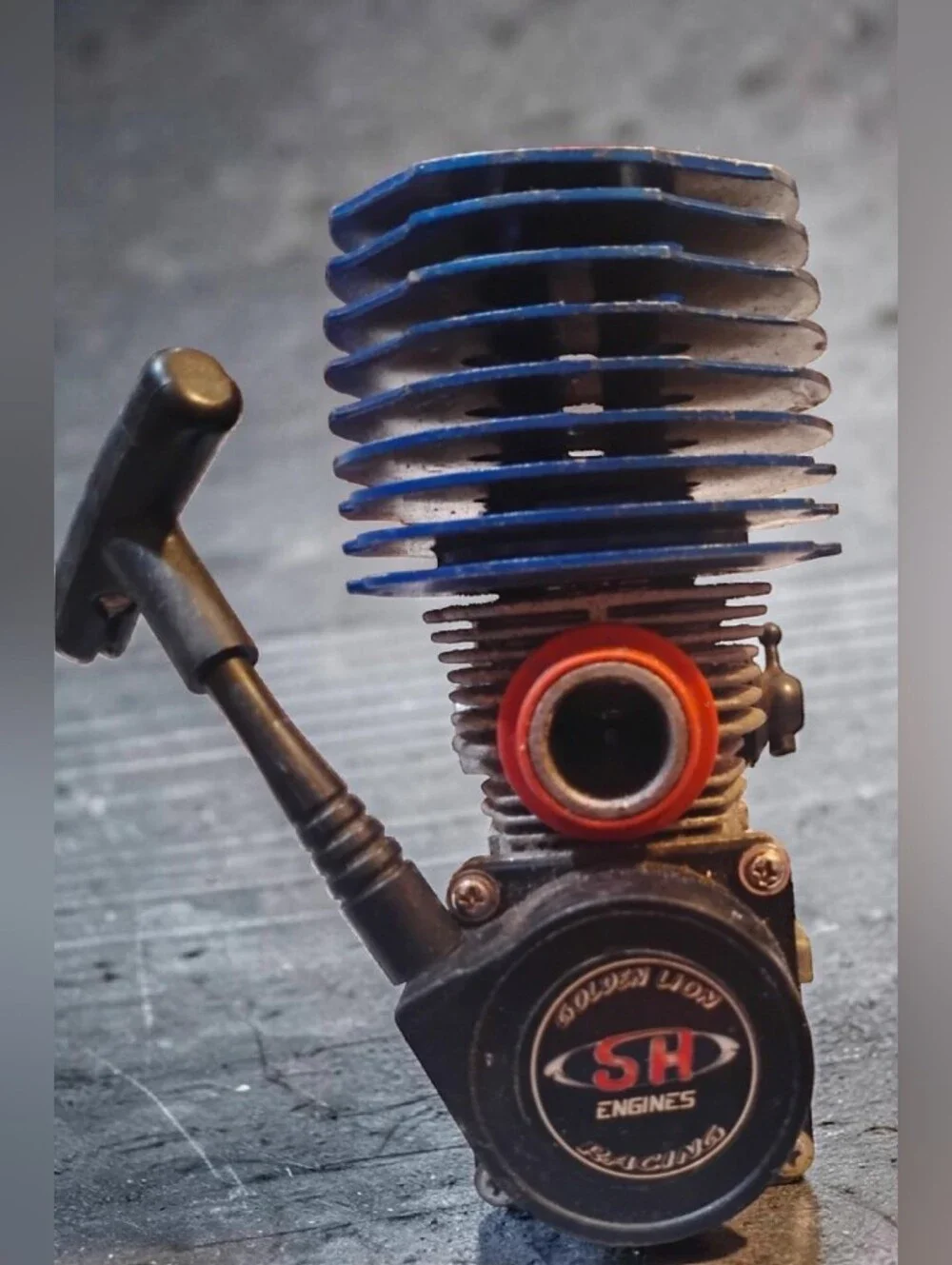 SH Engines M21-P3 3.48cc Nitro RC Engine with Pull Start NEW 1/8 Scale